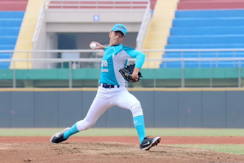 饒又語先發4局奪勝投。學生棒聯提供