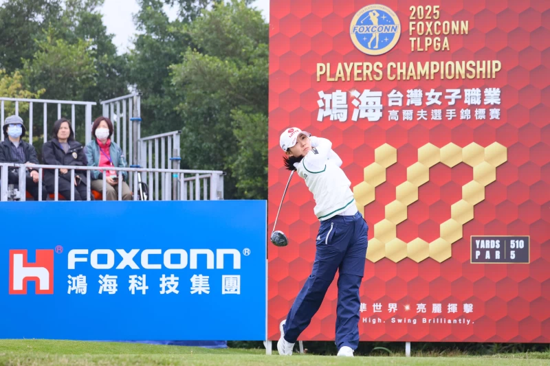 韓國選手黃裕敏第一回合打出66桿-6的佳績領先群雌。Tlpga提供/ 林聖凱攝
