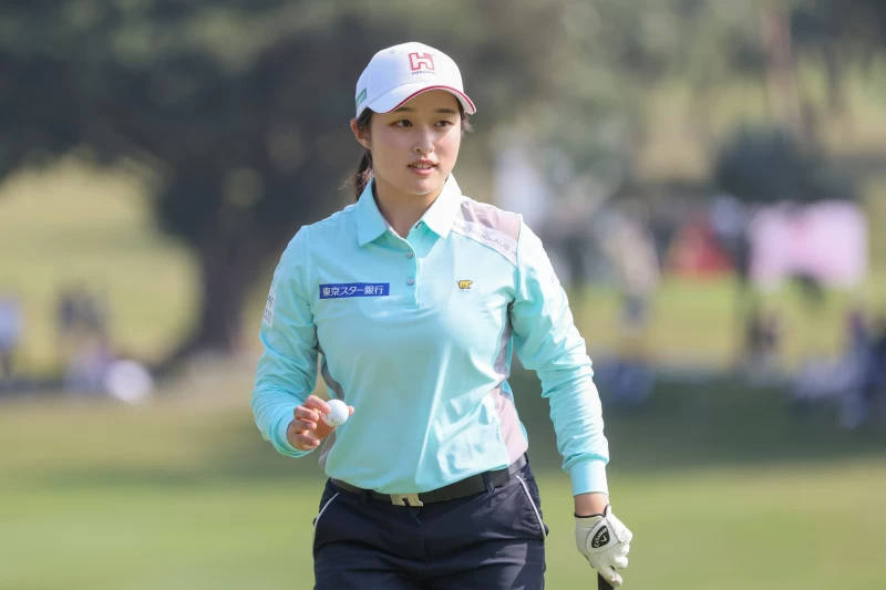 鴻海贊助選手吳佳晏以兩回合總桿143桿-1暫並列第22。Tlpga提供／葉勇宏攝