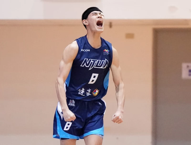 臺藝徐堂琪12分6籃板。大專體總提供