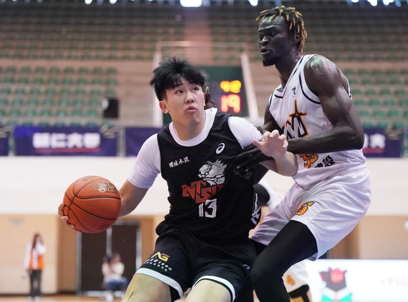 國體張祐瑋全場全隊最高14分。大專體總提供
