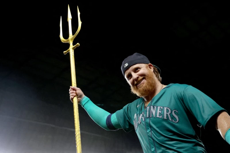 40歲老將透納(Justin Turner)無情開噴前東家西雅圖水手的補強。法新社