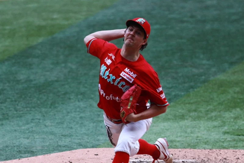 前大聯盟塞揚強投鮑爾（Trevor Bauer）今年賽季重返日職打球，但還是心向大聯盟。法新社