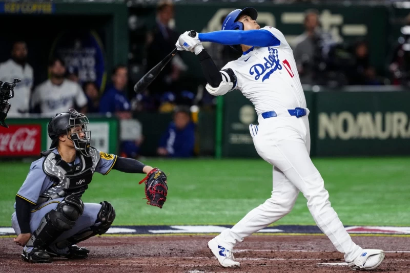 大谷翔平想成為年輕世代的榜樣。法新社