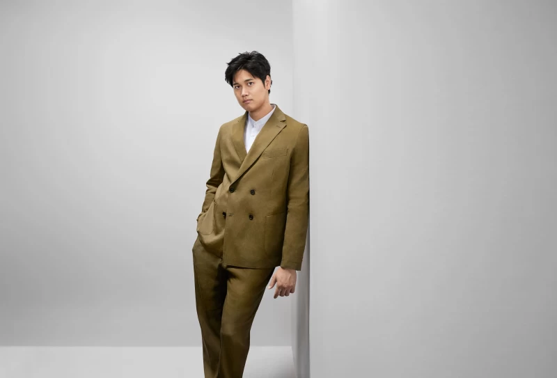 大谷翔平演繹2025春夏Boss Selected By Shohei Ohtani。官方提供