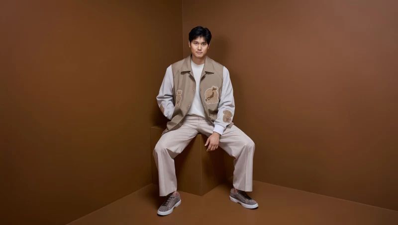 大谷翔平演繹Boss X Shohei Ohtani日本獨家限定款造型。官方提供