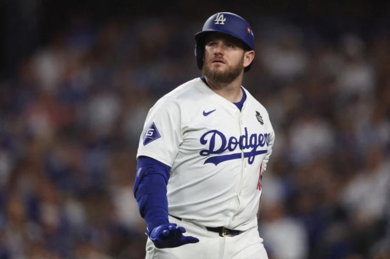 道奇三壘手曼西(Max Muncy)。法新社