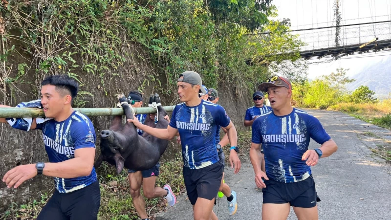 傳統狩獵公開男子組團體賽 高雄市傳捷報勇奪1金。高雄運發局提供