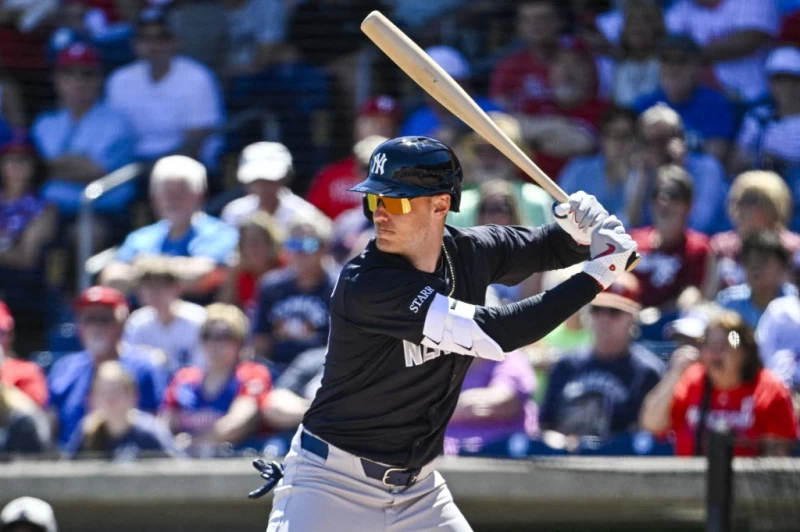 洋基將會讓熱身賽打擊率超過4成的新同學貝林格(Cody Bellinger)擔任第三棒。法新社