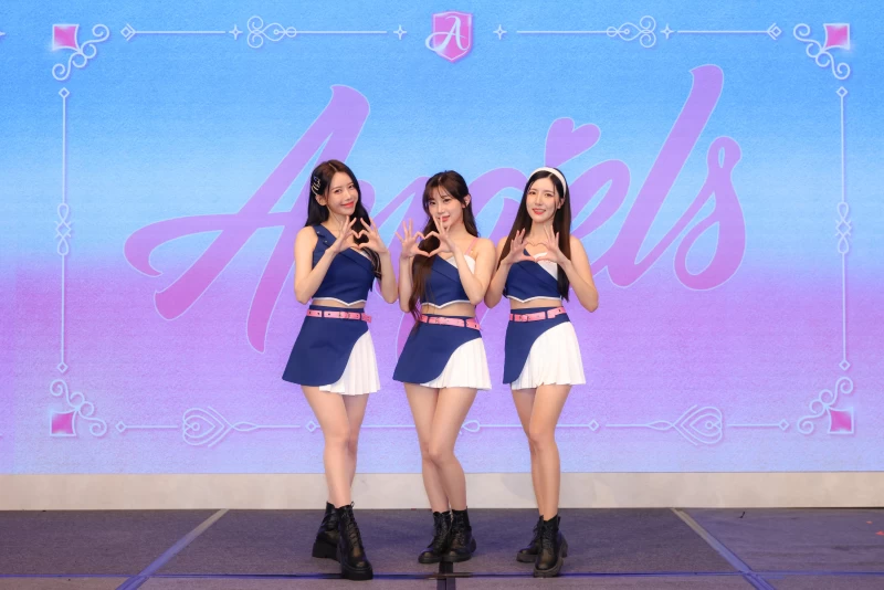  Fubon Angels 韓籍成員李雅英、李珠珢、南珉貞。官方提供