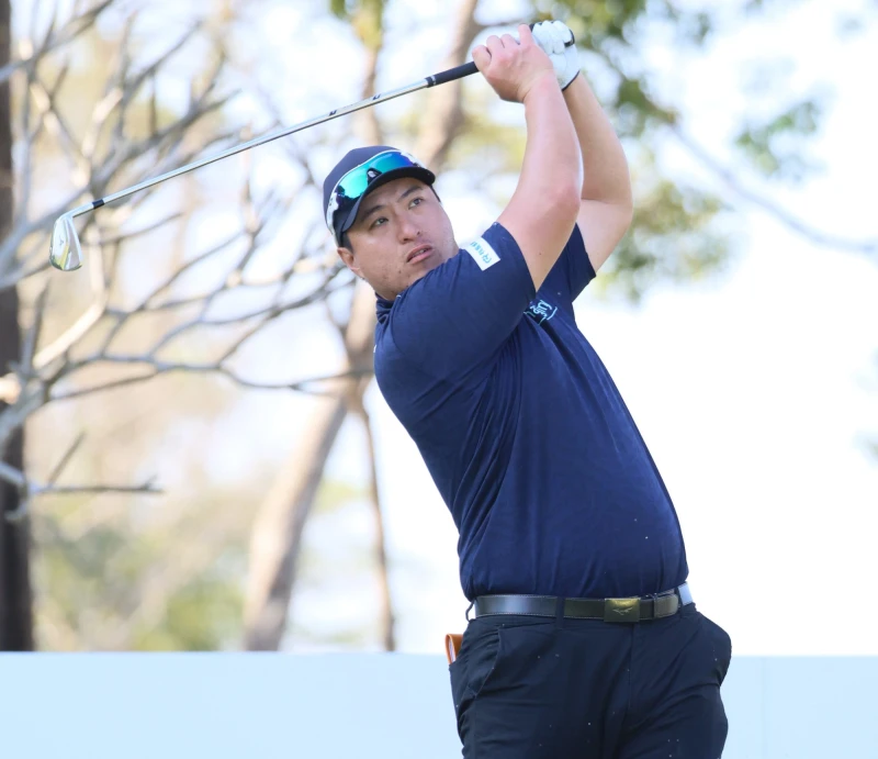 第二回合高藤以137桿-7暫並列第三。Tpga／林聖凱攝