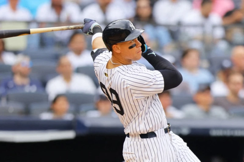 羊基一哥「法官」賈吉（Aaron Judge）。法新社