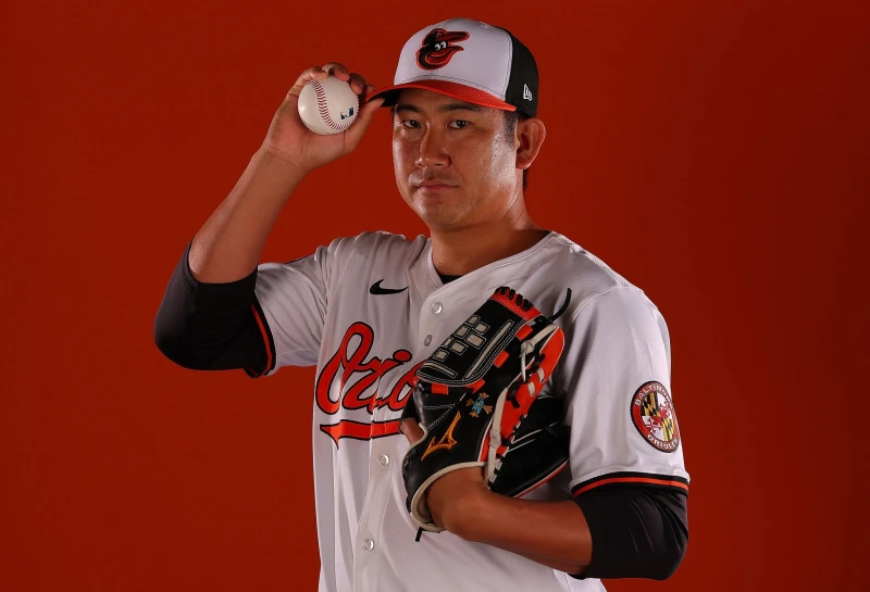 巴爾的摩金鶯今天派出日籍投手菅野智之先發，此戰他主投4局就退場。法新社