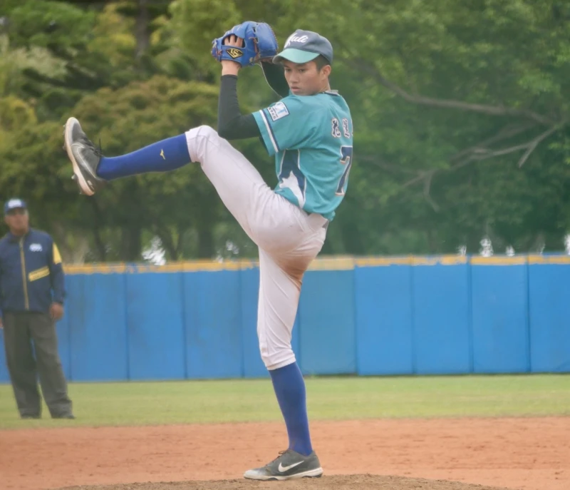 葉辰昱關門守住一分差。吳敏欣攝