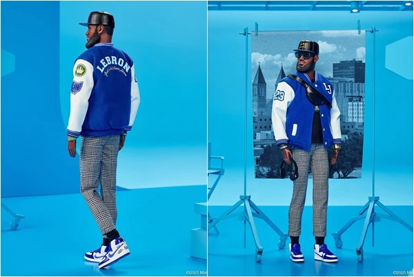 詹姆斯（LeBron James）成為首位被製作成「肯尼娃娃」（Ken doll）的職業男性運動員。合成照片