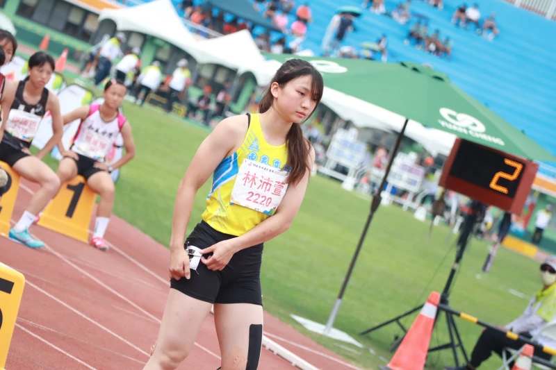 林沛萱全能800公尺失常。114全中運執委會提供