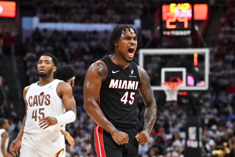 騎士憑藉當家一哥米歇爾（Donovan Mitchell）全場轟下30分獲勝。法新社
