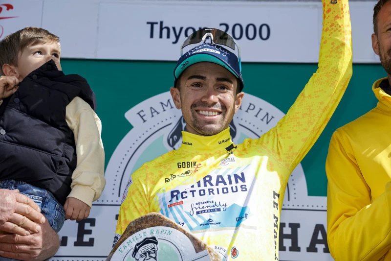 年僅21歲的馬丁尼茲暫居本屆環羅曼蒂總冠軍。Sprint Cycling提供