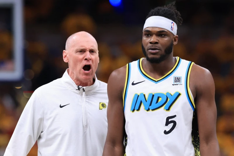 溜馬主帥卡萊爾(Rick Carlisle)怒批球隊打球態度不佳。法新社