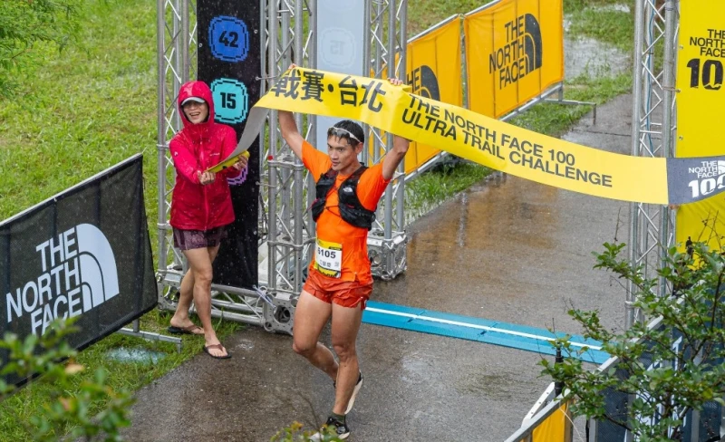  The North Face簽約運動員江晏慶領先60K奪冠。大會提供