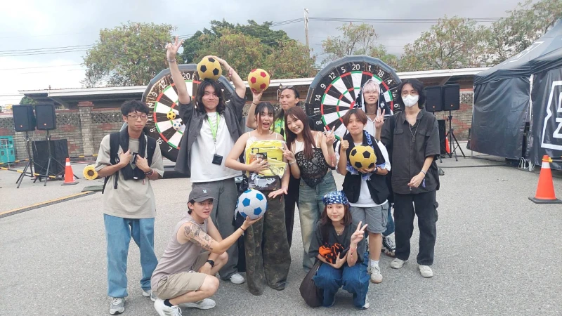 足球標靶PK賽。官方提供
