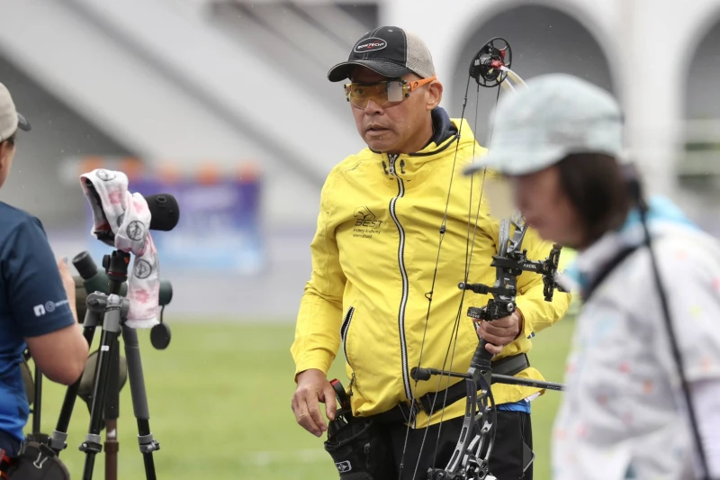 Jeffrey Kok以607分在13名選手排名第7。大會提供