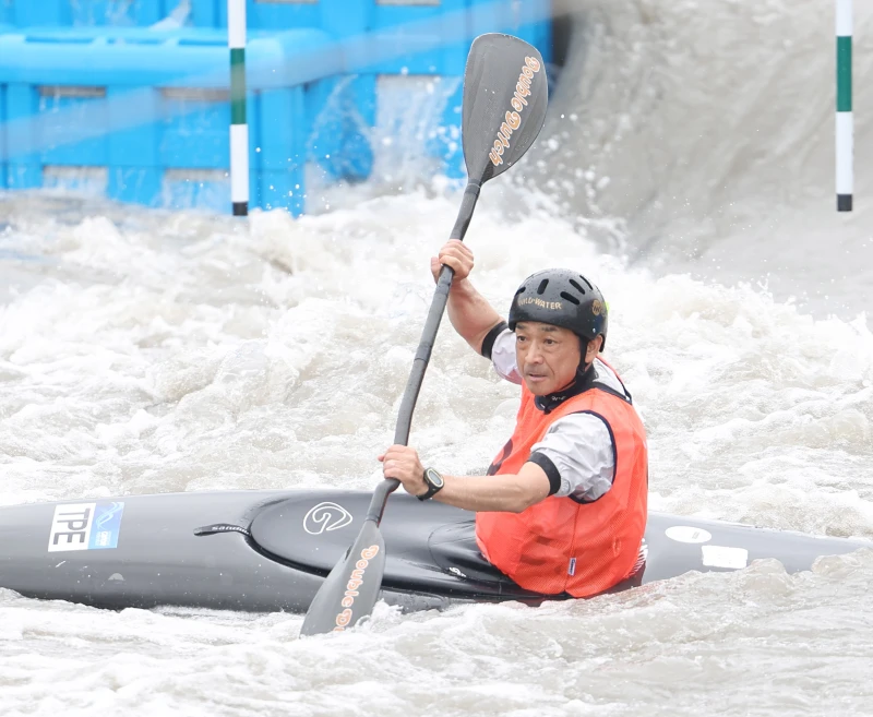 日本選手田中秀幸Tanaka Hideyuki對場地很滿意。 大會提供