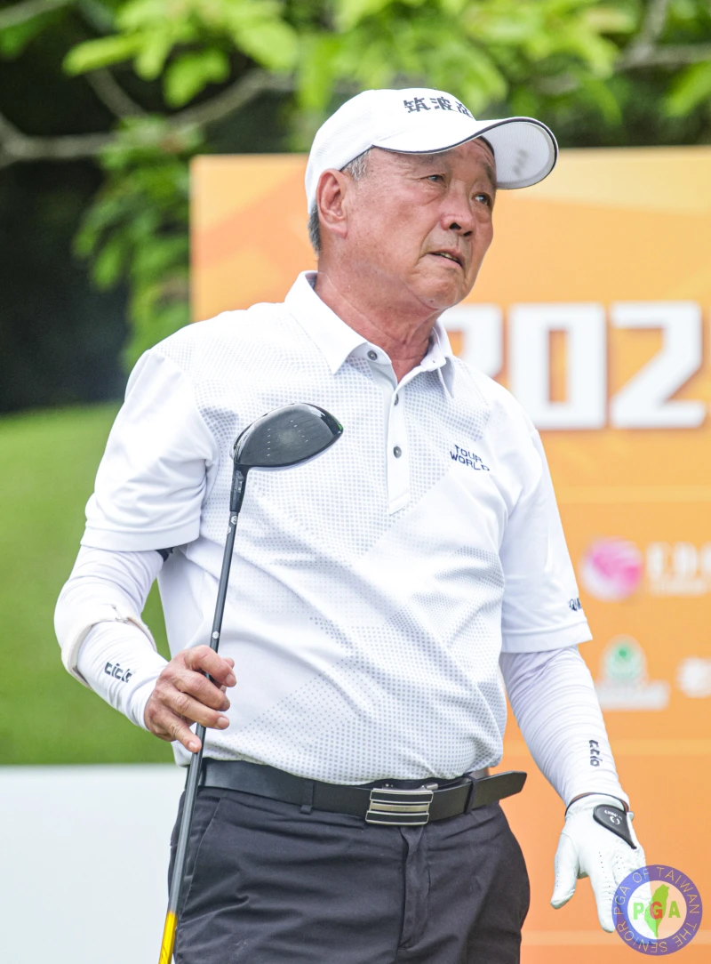 2025益登科技長春公開賽第一回合 陳志明 73桿1同齡同桿。陳文欣攝