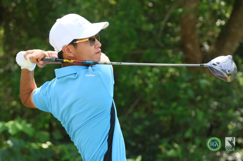 張緯綸以四回合總桿264桿-24奪下冠軍。Tpga／林聖凱攝影