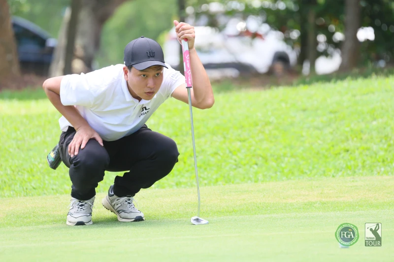 李愷睿首回合打出69桿-3暫居第一。Tpga／林聖凱攝影
