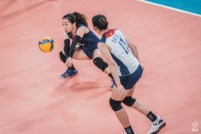 賴湘程多次代表中華女排出征國際賽事。Vol Sports提供