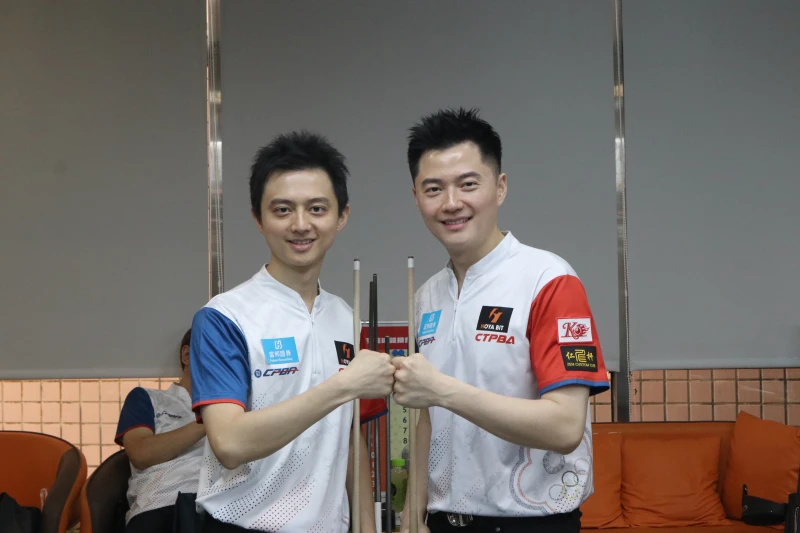 柯秉中（左）首站奪冠，哥哥柯秉逸尋求衛冕。圖片取自CTPBA