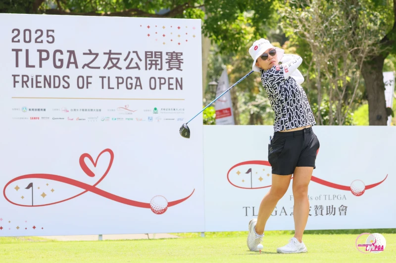 旅日名將盧曉晴今射下1老鷹4鳥無柏忌的66桿-6首輪領先群雌。Tlpga／葉勇宏攝