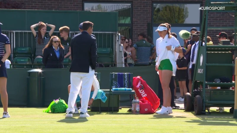 拉脫維亞名將奧絲塔朋科(Jelena Ostapenko)在女雙第二輪賽事中撩裙來自證。摘自推特