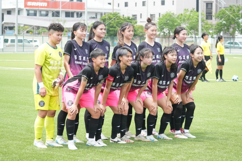 陽信台北競技俱樂部女子隊。官方提供