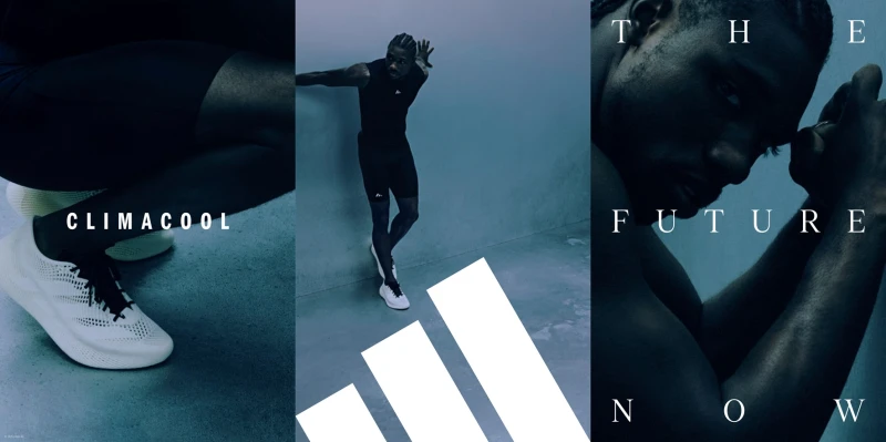 adidas攜手金牌田徑選手Noah Lyles詮釋著The Future Now，現在即未來的顛覆精神。官方提供
