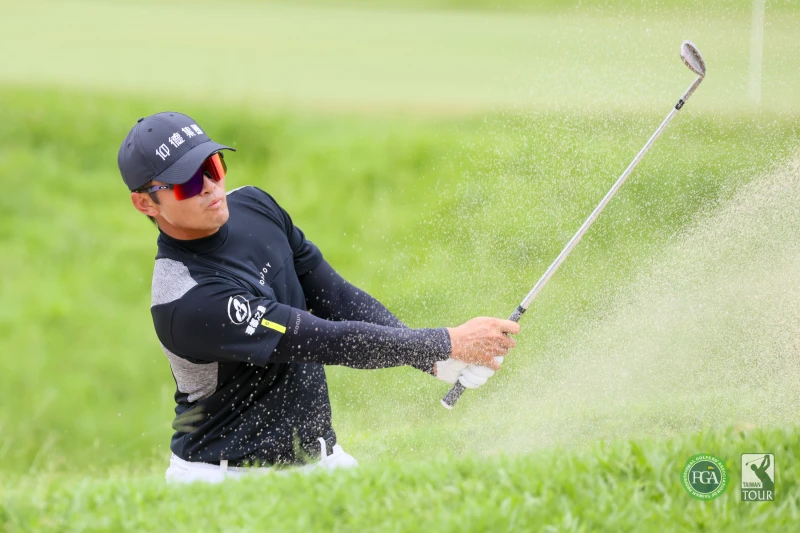 劉永華以三回合總桿210桿-6暫居第一。Tpga／林聖凱攝影