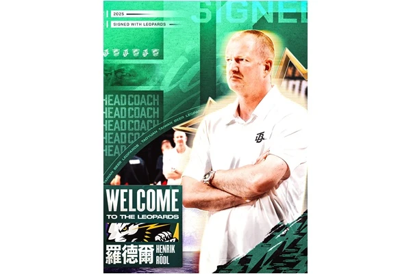 前德國男籃主帥羅德爾擔任雲豹新教頭。官方提供