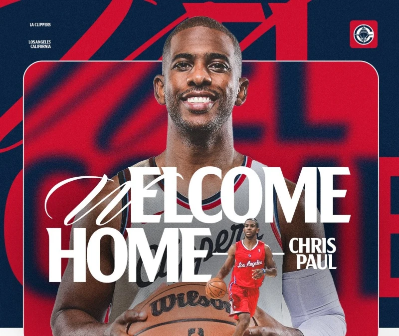 「控球之神」保羅(Chris Paul)正式重返快艇。摘自快艇推特