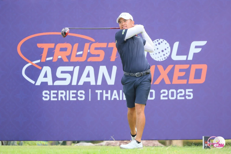 詹世昌以三回合總桿206桿-10並列第7名。Tlpga／葉勇宏攝