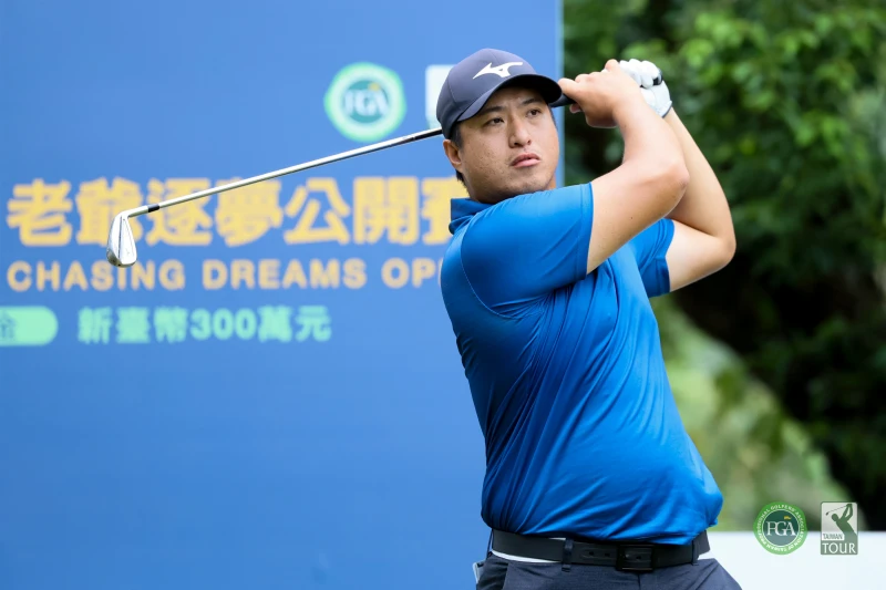 高藤首回合以67桿-5暫並列第三。Tpga／林聖凱攝影