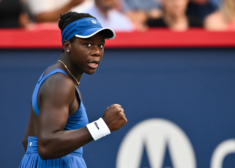 18歲的加拿大外卡、世界第85小將姆波科（Victoria Mboko）爆冷晉八強。法新社