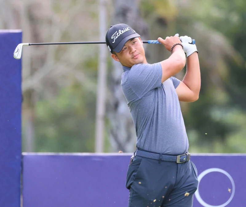 李昭樺首回合68桿-3暫並列第19。tlpga／葉勇宏攝