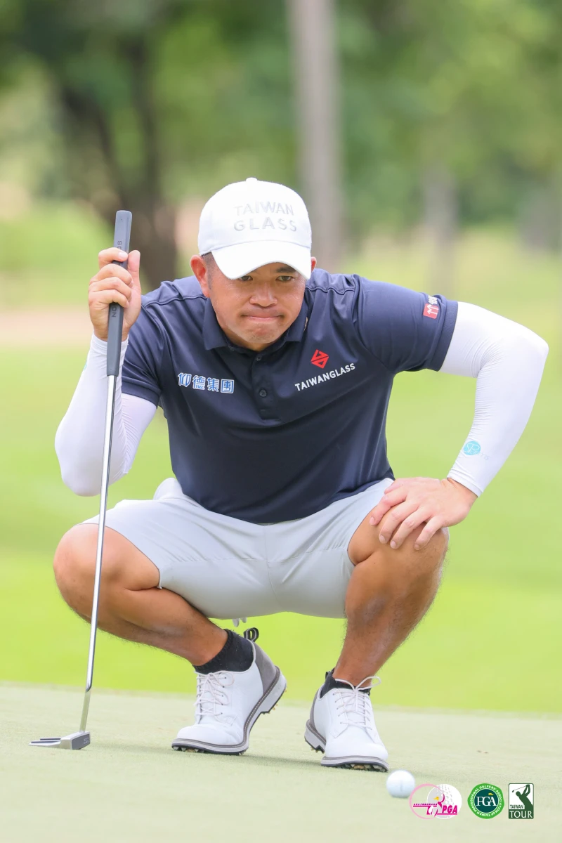 詹世昌以三回合總桿199桿-14獲得第6名是所有台灣選手中成績最佳。Tlpga／葉勇宏攝