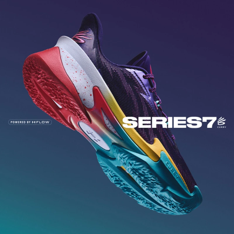 Curry Series 7速度基因全面進化打造籃球場上的超級球鞋。官方提供
