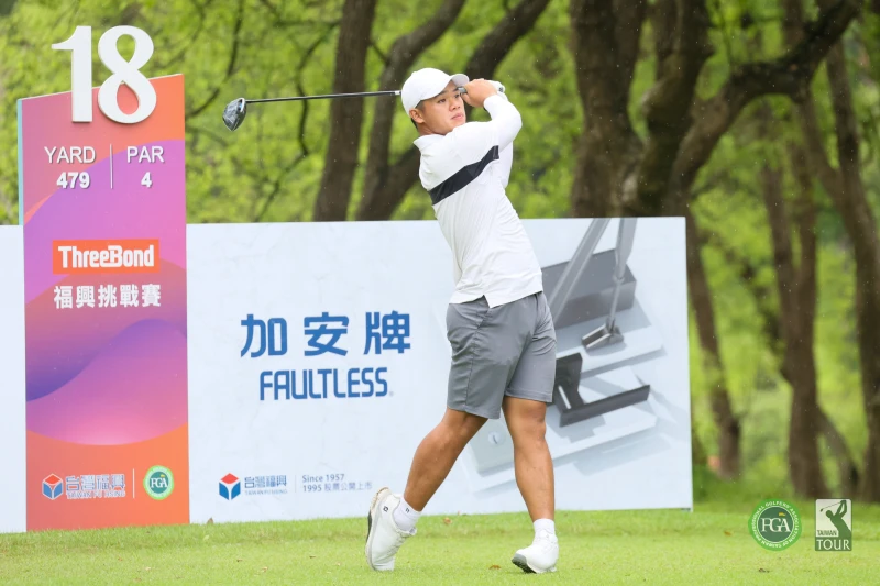李睿紳以兩回合137桿-7拿下今年第二冠。Tpga／林聖凱攝影 