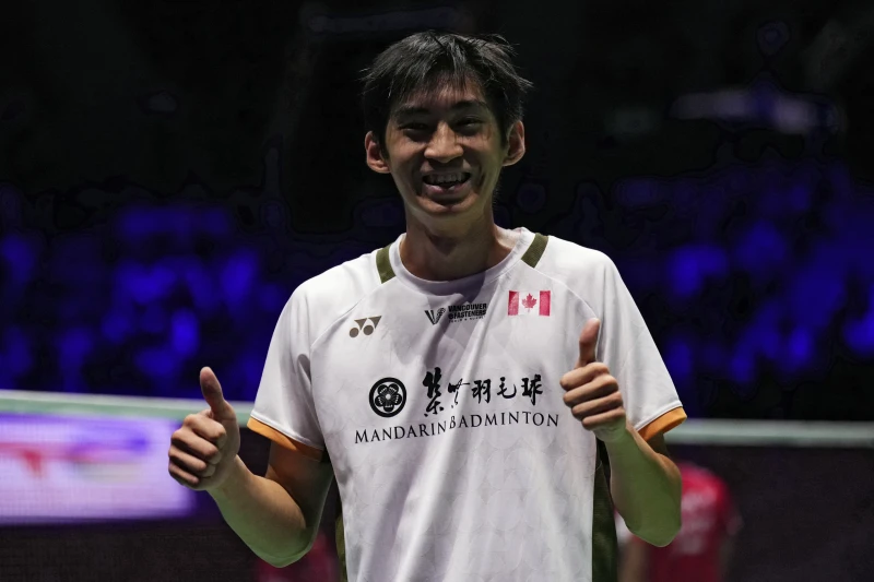 20歲小將賴俊浩為加拿大拿下首面獎牌。法新社