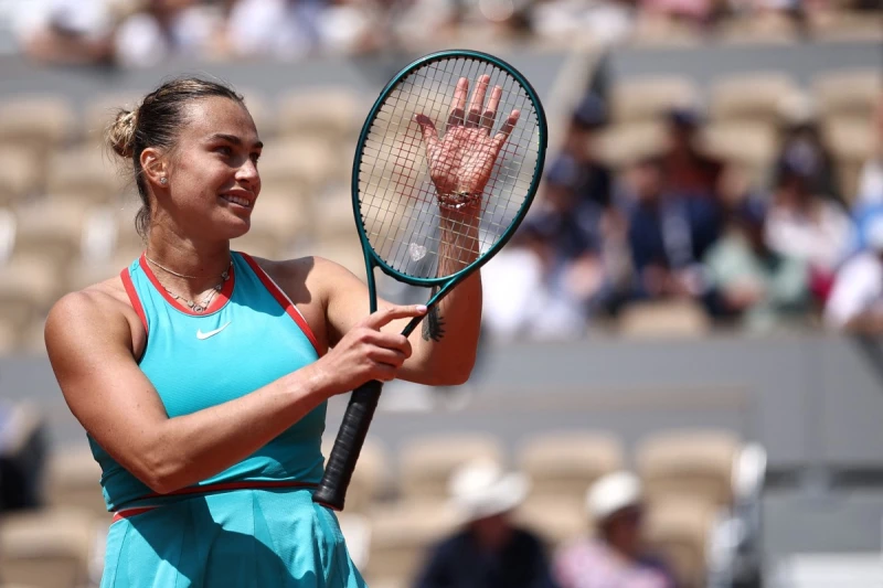 現任球后白羅斯名將莎芭蓮卡（Aryna Sabalenka）晉16強。法新社