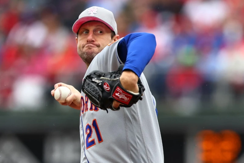 藍鳥派出「老將之光」Max Scherzer，12場先發5勝2敗，防禦率3.82，三振能力強，但最近手感有點起伏。 法新社