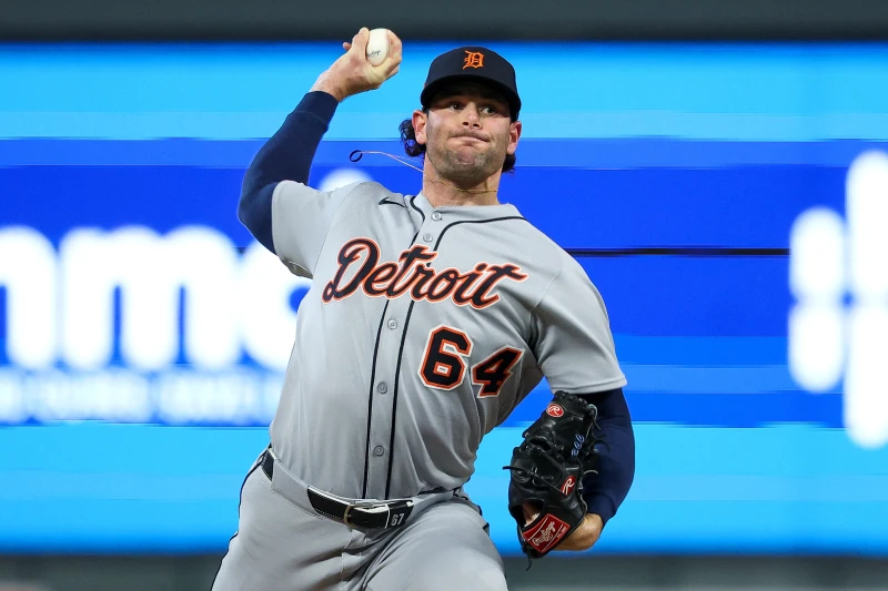 底特律老虎今年透過季中交易換來的牛棚戰將芬尼根（Kyle Finnegan）驚傳受傷。法新社